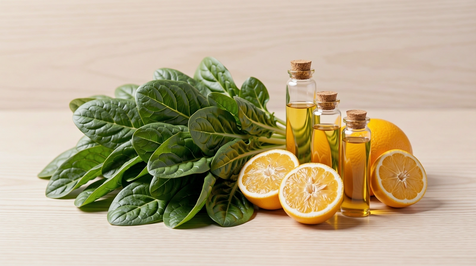Auswahl hochwertiger Lebensmittel für Wellness Ernährung